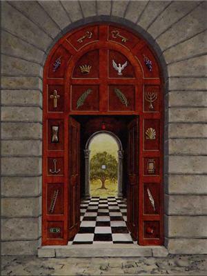 Sample artwork by Charles Reinike III (Born 1947), known for painting, mural painting, pewter metal sculpture - View similar artists and auction records